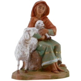 Pastorcilla sentada serie 12 cm Fontanini