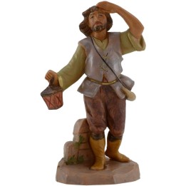 Pastore con lanterna 12 cm Fontanini