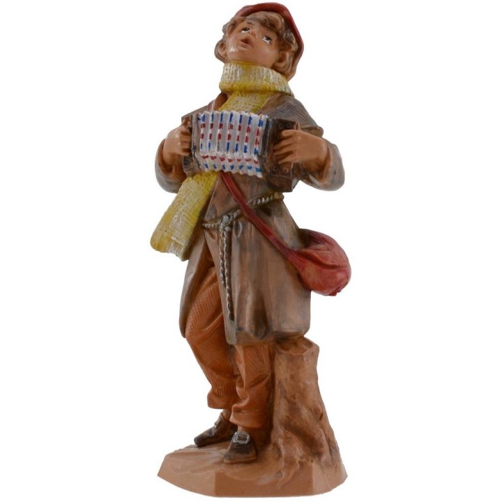 Fanciullo con fisarmonica serie 12 cm Fontanini
