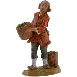 Vendedor de uvas 12 cm Fontanini