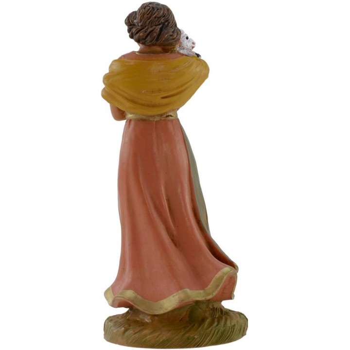 Pastorcilla con corderito 12 cm Fontanini