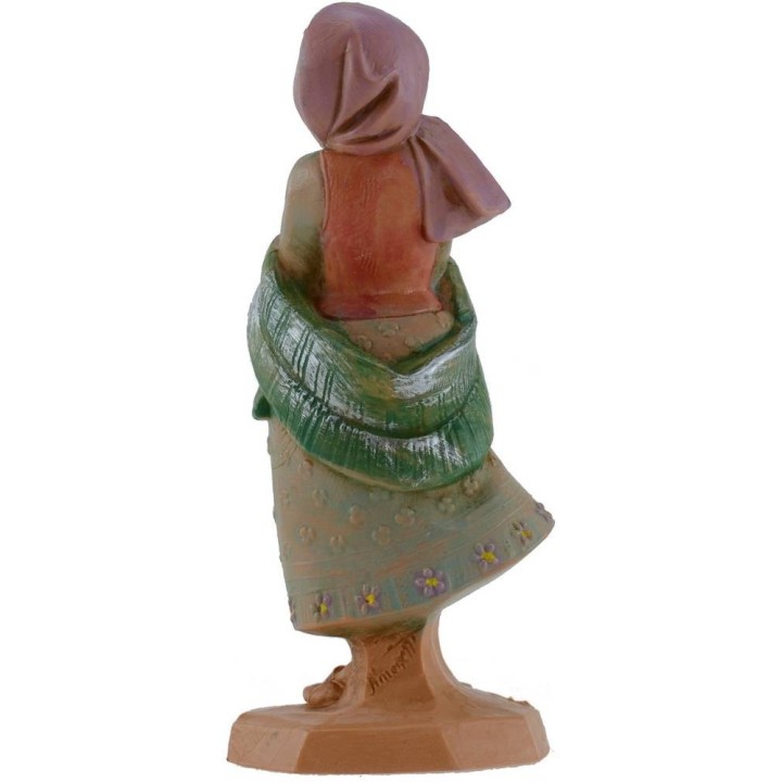 Mujer con cubo 12 cm Fontanini
