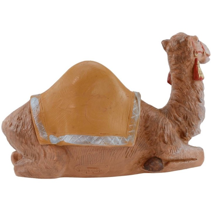 Dromedario con cammelliere dormiente serie 12 cm Fontanini
