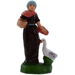 Mujer con ganso 4 cm en PVC