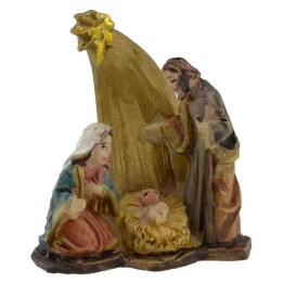 Natività con stella Cometa 3 cm in resina