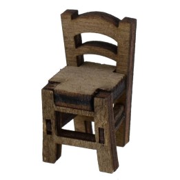 Sedia in legno cm 3,4
