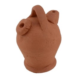 Anfora due fori in terracotta cm 2,5