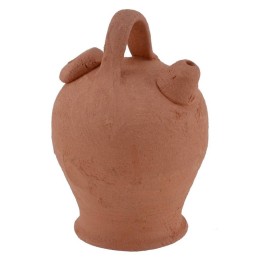 Anfora due fori in terracotta cm 3,4