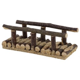 Ponte in legno cm 10x3,8x3,5 h. 