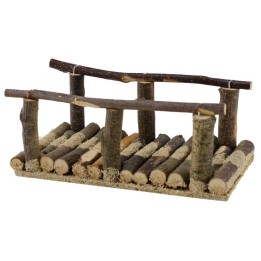 Wooden bridge cm 15,3x7,5x6,3 h.