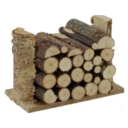 Legna accatastata cm 6,5x4x4,5 h.