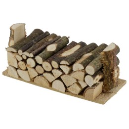 Legna accatastata cm 11x5x4,5 h.