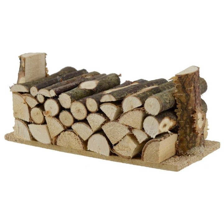 Legna accatastata cm 11x5x4,5 h.