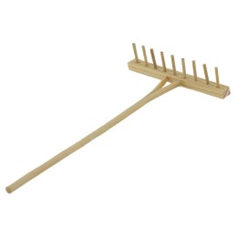 Rastrello in legno cm 15