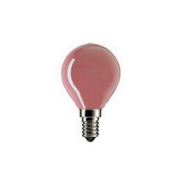 Lámpara E14 - 25W Roja