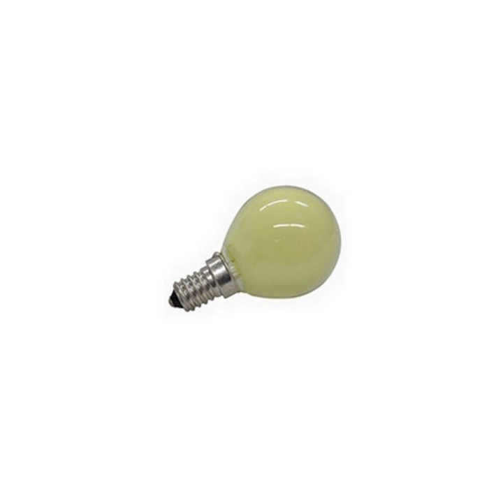 Lampada E14 - 25W gialla - Lampadina per centraline presepe