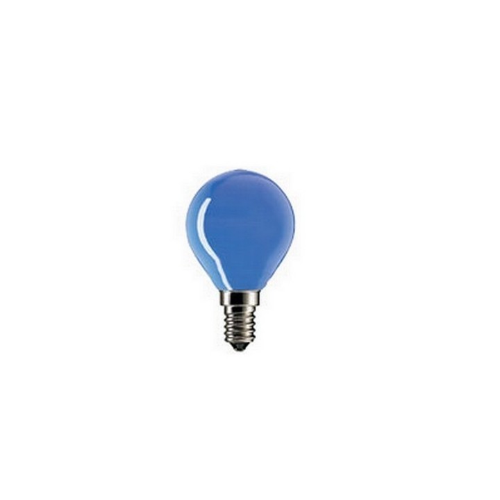 Lampada E14 - 25W Blu -Lampade per presepe