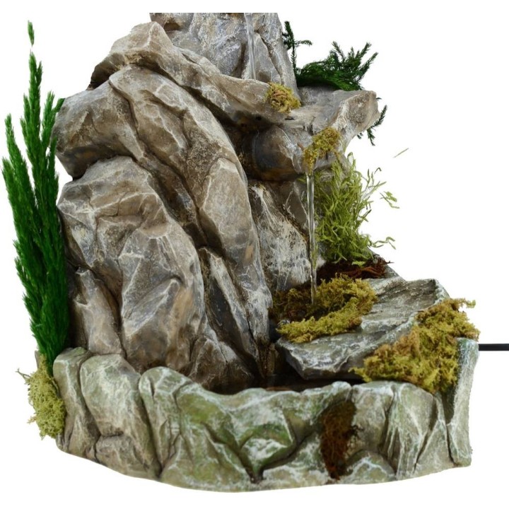 Cascada funcional de resina de Pigini de 24x20x29 cm de altura.