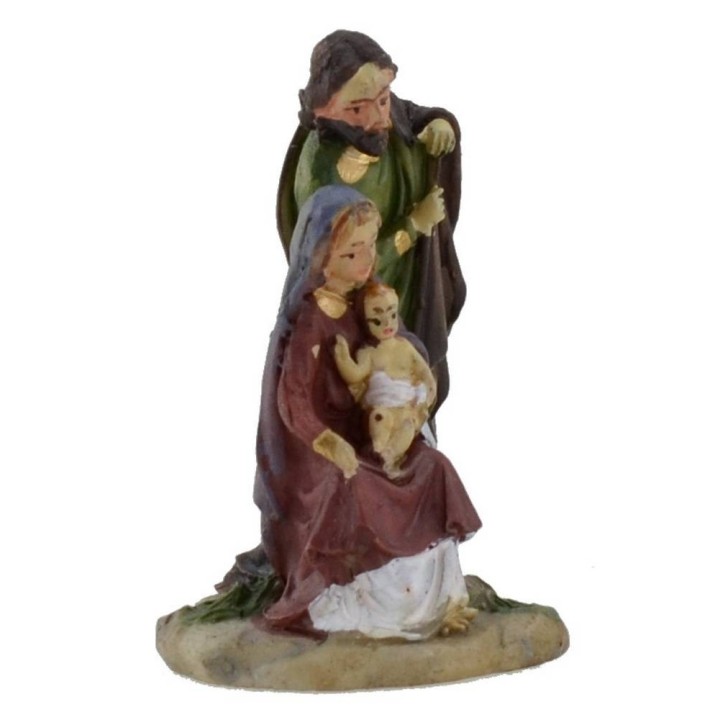 Nativity 6 cm in resin