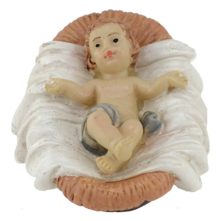 Natività palestinese 3 soggetti in resina serie 10 cm