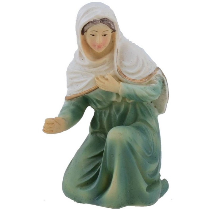 Natividad palestina 3 figuras en resina serie 10 cm
