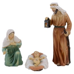 Natività palestinese 3 soggetti in resina serie 10 cm