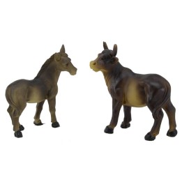 Bue y burro para estatuas de 10 cm en resina