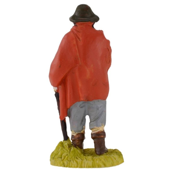 Caminante con bastón de resina 9 cm