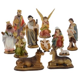 Set Natividad 9 cm 11 figuras para belén