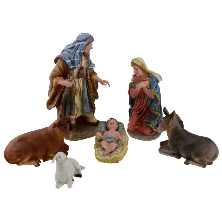 Natività 30 cm 6 soggetti per presepe