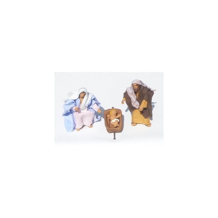 Classic nativity 11-12 cm jointed