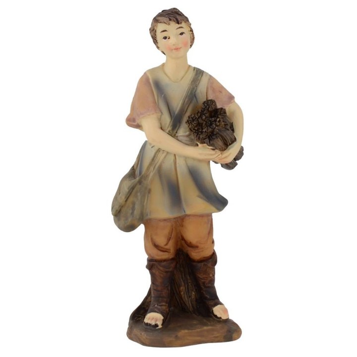 Leñador de resina 15 cm