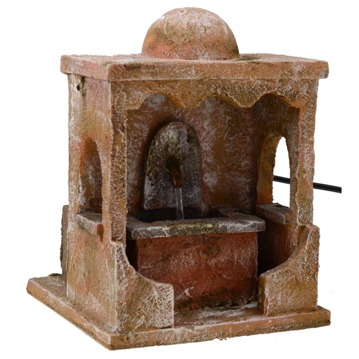 Palestinian Fountain functioning for presepe cm 14,5x14, 5x19 h.