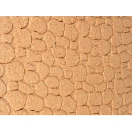 Panel de corcho con piedras pequeñas de 33x24x1 cm