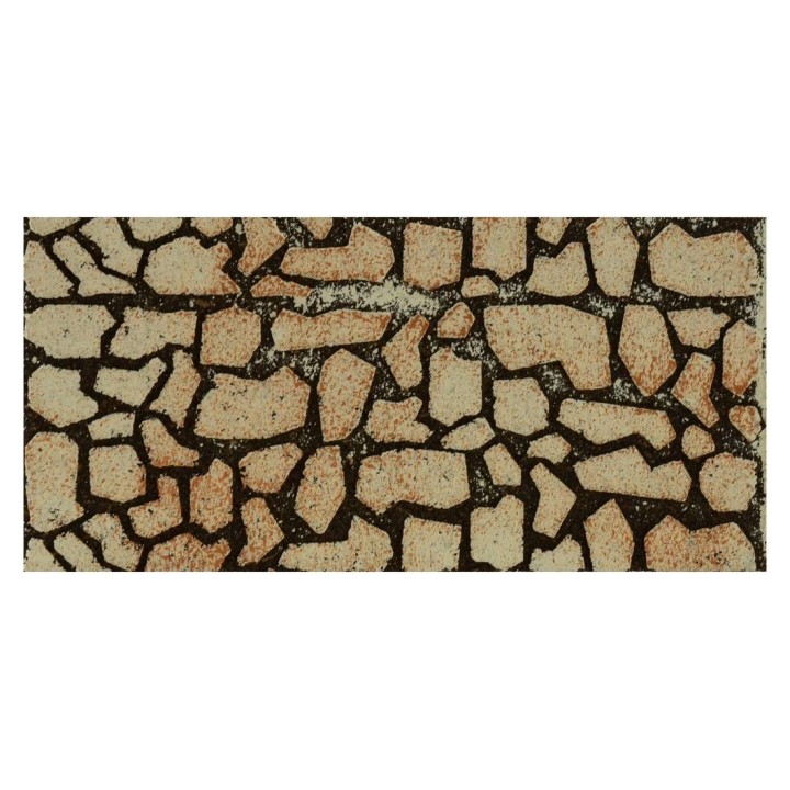 Colored panel in cork with stones large cm 25x12x1