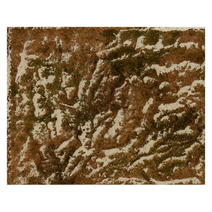 Pannello in sughero a corteccia cm 25x20x1 per presepe fai da te