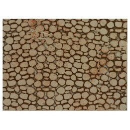 Pannello colorato in sughero a pietre piccole cm 33x25x1