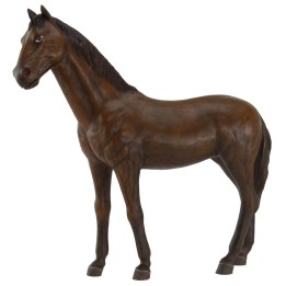 Brown horse in resin for statues from 30 cm