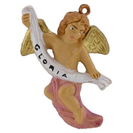 Angelo 6 cm in pvc da appendere serie 10 cm