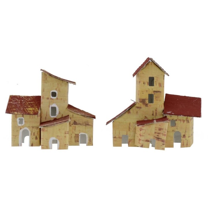 Set 2 casette per presepe cm 7x3x8 h
