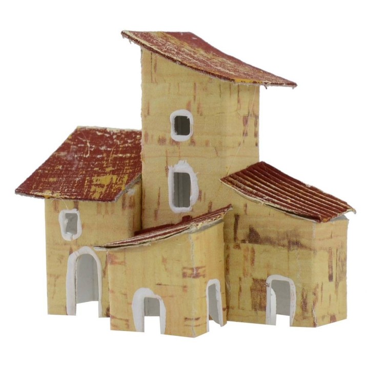 Set 2 casette per presepe cm 7x3x8 h