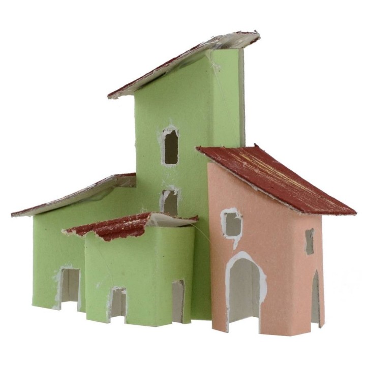 Set 2 casette colorate per presepe cm 7x3,5x6,5 h