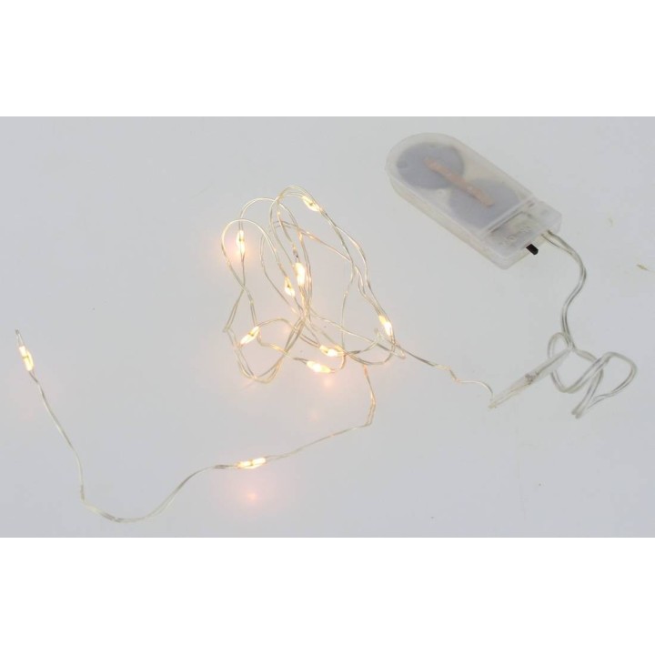 10 Micro-led hot white light with batteries included