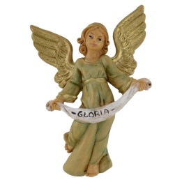 Angelo da appendere in pvc lux 16 cm