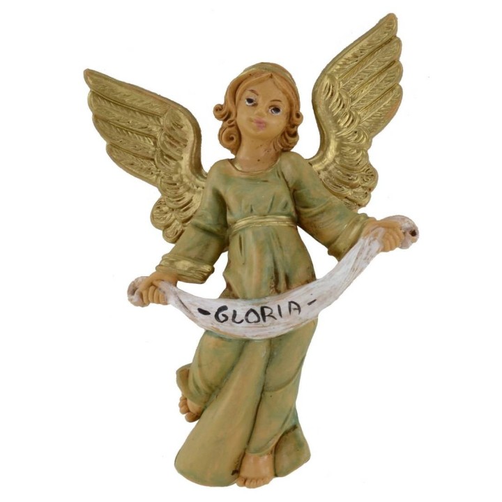 Angelo da appendere in pvc lux 16 cm