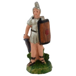 Soldato romano con scudo 4 cm in pvc