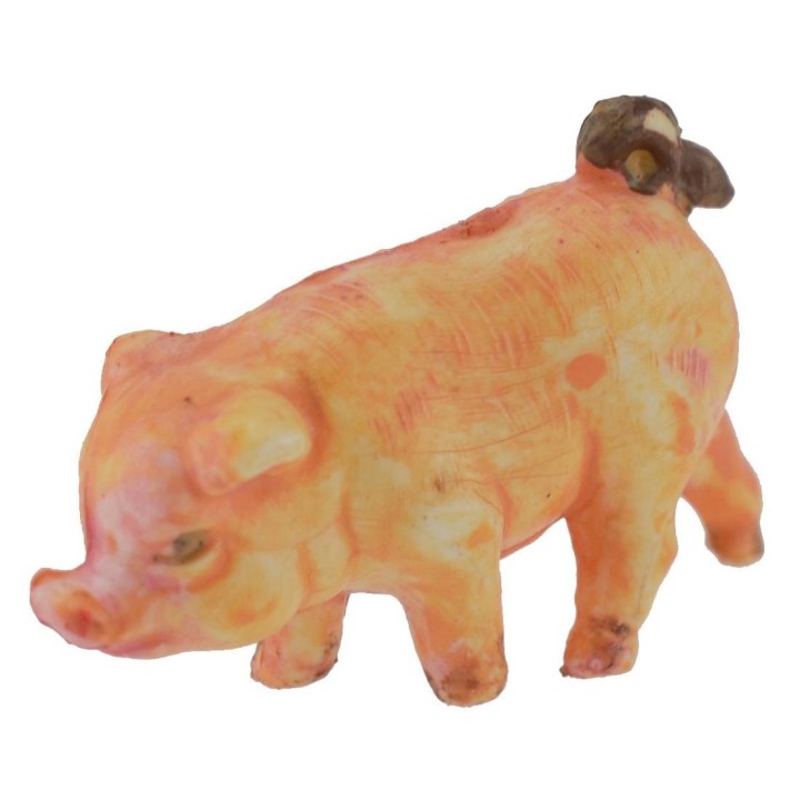 Maiale in pvc cm 2,8x1,9 h per presepe