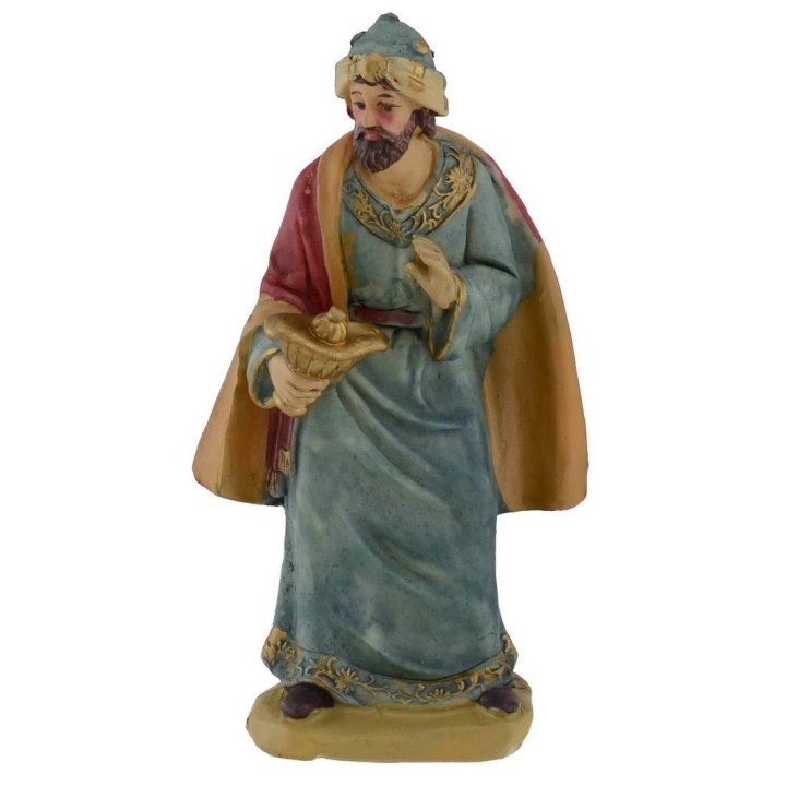 Conjunto de 3 Reyes Magos en resina serie de 14-15 cm