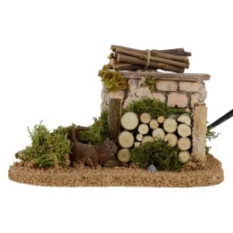 Cat and mouse in motion from the woodshed for statues 10 cm