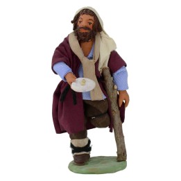 Mendicante senza gamba 12 cm